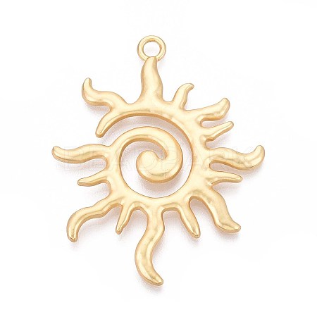 Rack Plating Alloy Big Pendants PALLOY-N179-04MG-1