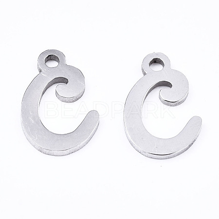 201 Stainless Steel Charms X-STAS-T044-217P-C-1
