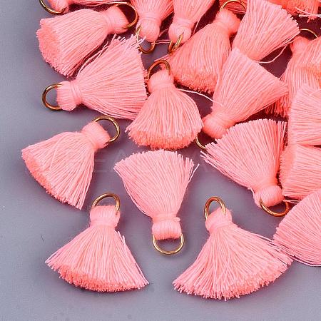 Polycotton(Polyester Cotton) Tassel Pendant Decorations FIND-S280-15-1