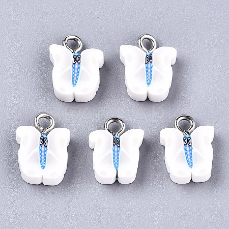 Handmade Polymer Clay Charms CLAY-T016-62-1