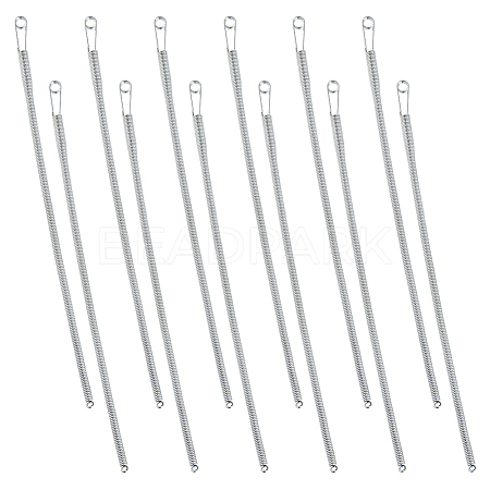 12Pcs Spring Steel Elastic Band Threader Drawstring Guide FIND-FH0011-18-1