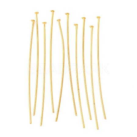 Brass Flat Head Pins LS-X-HP5.0cmCY-G-1