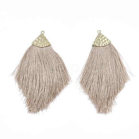 Polyester Tassel Big Pendant Decorations FIND-T042-06-1