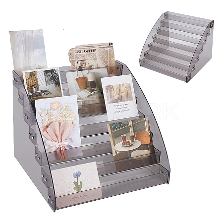 Transparent Acrylic 7 Layers Nail Polish Display Rack ODIS-UN0001-22D-1