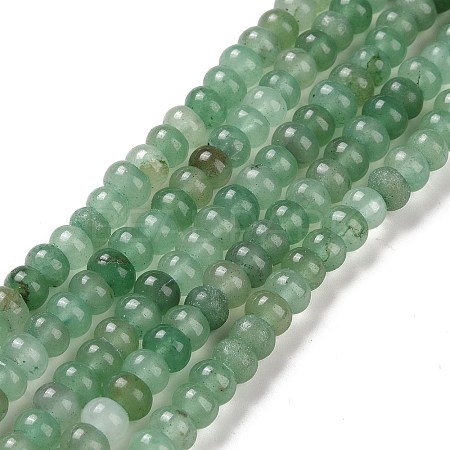 Natural Green Aventurine Beads Strands G-D481-03A-1