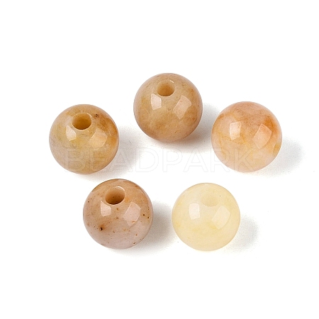 Natural Topaz Jade Beads G-Q602-08C-15-1