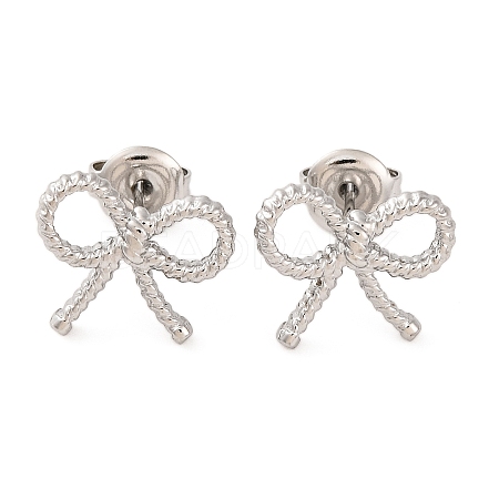 Non-Tarnish 304 Stainless Steel Stud Earrings EJEW-G395-20P-1