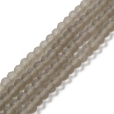 Transparent Glass Beads Strands X1-EGLA-A034-T8mm-MD16-1