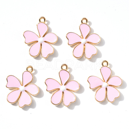 Alloy Enamel Pendants ENAM-R058-01C-1