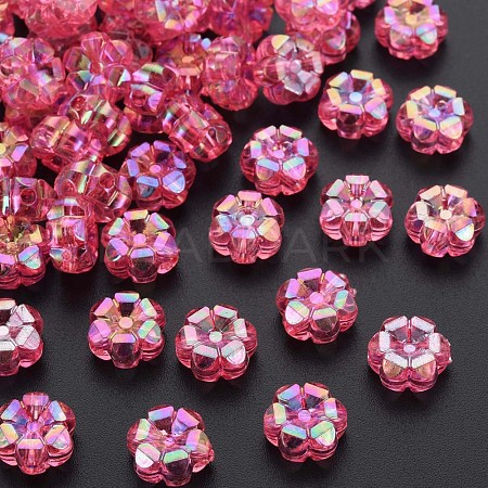 Transparent Acrylic Beads MACR-S373-06-C08-1