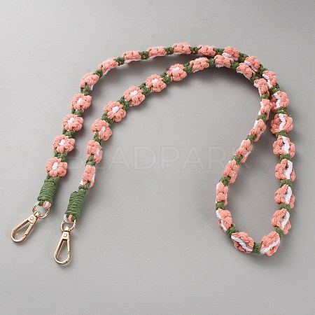 Cotton Rope Shoulder Phone Straps AJEW-WH20026-01H-1