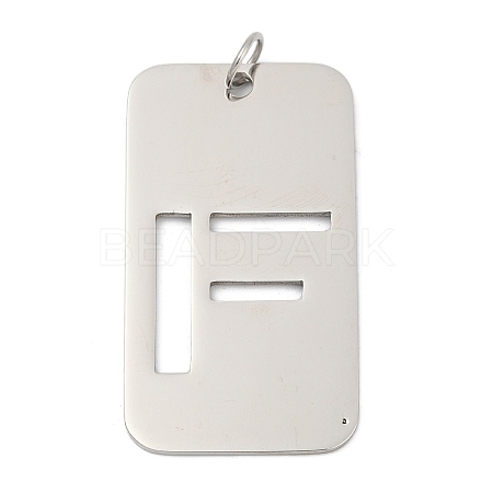 304 Stainless Steel Pendants STAS-M115-01P-F-1