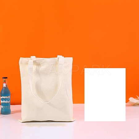 Cotton Cloth Blank Canvas Bag LS-SENE-PW0012-02F-01-1