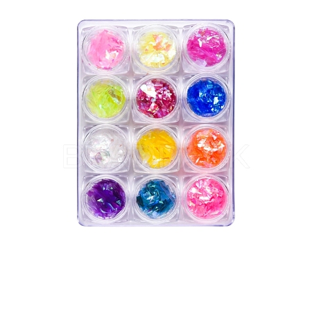 Shining Nail Art Glitter MRMJ-T063-341-1