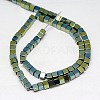 Electroplate Non-magnetic Synthetic Hematite Beads Strands G-J170A-4x4mm-05-2