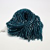 Imitate Austrian Crystal Bicone Glass Beads Strands GLAA-F029-5x5mm-01-3