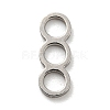 304 Stainless Steel Connector Charms STAS-G318-06P-1