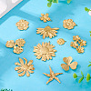 11Pcs 11 Styles 304 Stainless Steel Pendants STAS-TA0003-22-5