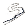 Brass Micro Pave Cubic Zirconia Necklaces NJEW-H027-01P-02-1