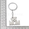 Mother's Day Alloy Enamel Keychains KEYC-P020-A01-3