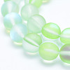 Synthetic Moonstone Beads Strands X-GLAA-K021-06-6mm-3