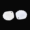 Carved Natural Freshwater Shell Pendants SHEL-T020-62A-2