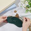 1Pc Cowhide Eyeglass Cases ABAG-CN0001-58B-3