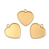 Ion Plating(IP) 304 Stainless Steel Pendant Cabochon Settings STAS-K148-04A-G-1