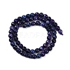 Natural Fire Crackle Agate Beads Strands G-C082-A01-34-3