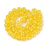 Frosted Handmade Lampwork Beads LAMP-Q039-10C-2