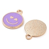 Alloy Enamel Pendants PALLOY-S192-04G-07-2