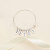 Tibetan Style Alloy Inspirational Message Pendants TIBEP-PH0003-02-RS-6