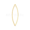 Brass Open Back Bezel Link Rings X-KK-B152-08B-G-1