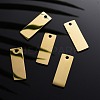 Ion Plating(IP) 304 Stainless Steel Pendants STAS-I140-22B-G-1