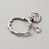 Alloy Swivel Clasps PALLOY-WH0104-16D-P-2