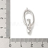 Brass Fold Over Clasps KK-H480-15P-3