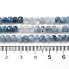 Natural Aquamarine Beads Strands G-B088-E10-04-6