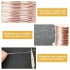 Copper Wire Copper Beading Wire for Jewelry Making CWIR-F001-N-0.8mm-5