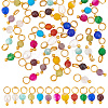 48Pcs 12 Styles Charms Sets Sneaker Shoe Charms PALLOY-AB00036-1