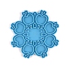 DIY Christmas Snowflake Pendant Food Grade Silicone Molds XMAS-PW0001-011G-2