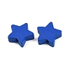 Spray Painted Wood Beads WOOD-F017-01D-2