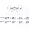 Tarnish Resistant 304 Stainless Steel Link Chains CHS-G014-07P-1