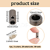 Zinc Alloy Cord Ends FIND-NB0005-72-2