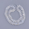 Electroplate Glass Beads Strands EGLA-T017-01A-2
