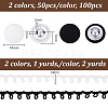 Cloth Shank Buttons DIY-GA0007-84-2