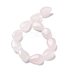 Natural Rose Quartz Beads Strands G-P528-L18-01-3
