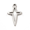 Non-Tarnish 201 Stainless Steel Pendants STAS-P312-15P-2