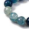 Natural Dragon Veins Agate(Dyed & Heated) Beads Strands G-K390-A07-01-3