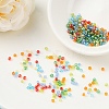 3500Pcs 7 Colors 12/0 Glass Round Seed Beads SEED-YW0001-20-7