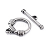 304 Stainless Steel Toggle Clasps STAS-I190-04AS-2